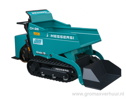 Motorkruiwagen zelfladend op rups 0,5 m³