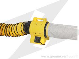 Bouwstofafzuigset ø 200 mm 2000 m³ p/uur ( 220v )
