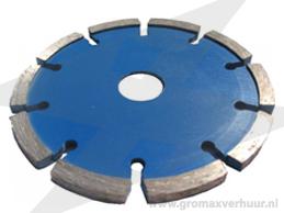 Diamantslijtage voegenfrees ø 125 mm 6 mm dik