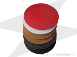 Dikke pad ø 406 mm beige ( Fijn )