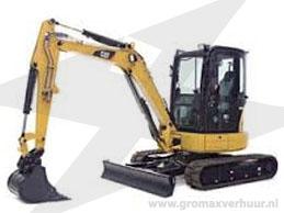 Graafmachine 3,5 ton 180 cm ( Breed )