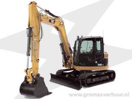 Graafmachine 8 ton 232 cm ( Breed )