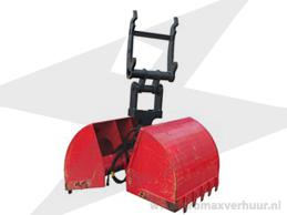 Grondknijper t.b.v. graafm. 40 cm br. CW.1