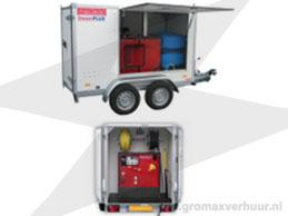 Hogedrukreiniger aanhanger Steamplus 350 bar ( Diesel )