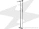 Muurstempel 1,8 / 3 mtr ( Stut alone )
