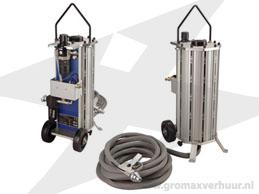 Nat & droog straalinstallatie verbruik 1500 l/min ( Lucht )