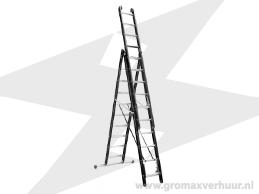 Reformladder 3 delig 10 sports max wh 8,3 mtr