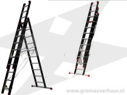 Reformladder 3 delig 14 sports max wh 10,1 mtr