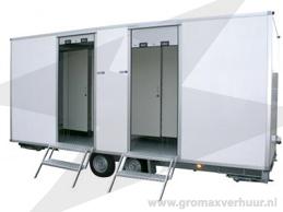 Toiletwagen 2 x 4 mtr ( Dames / Heren )