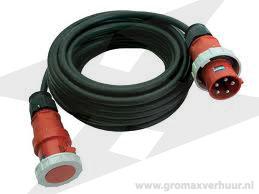 Verlengkabel 5x16 mm² 25m 380v 63A