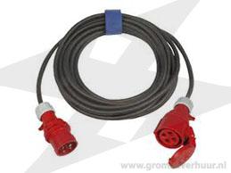 Verlengkabel 5x2,5 mm² 25m 380v 16A