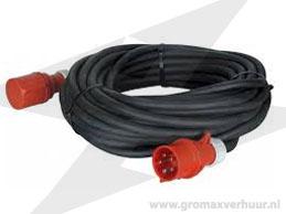 Verlengkabel 5x6 mm² 25m 380v 32A