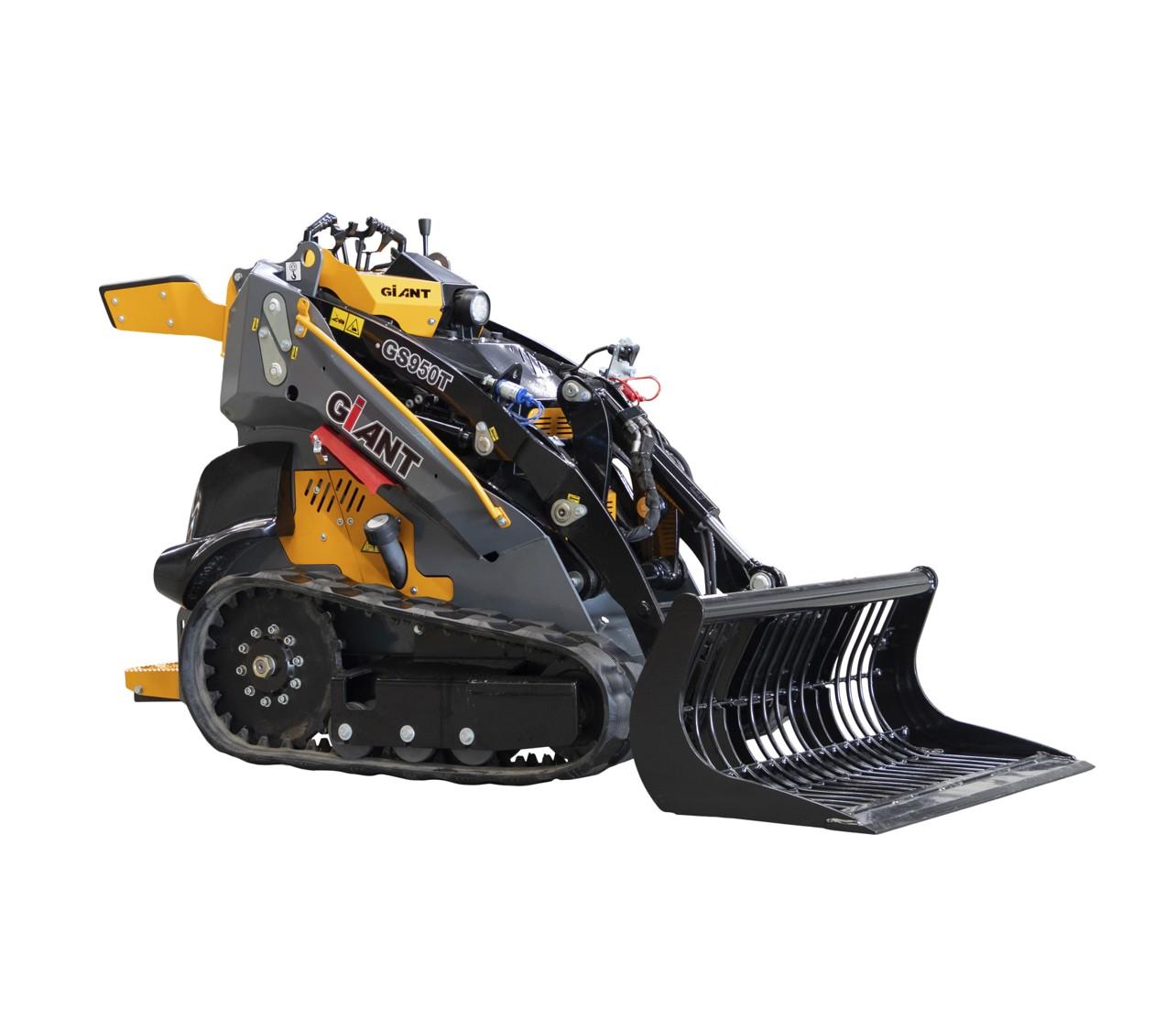 Skidsteer op rups apparaat huren bij Gromax
